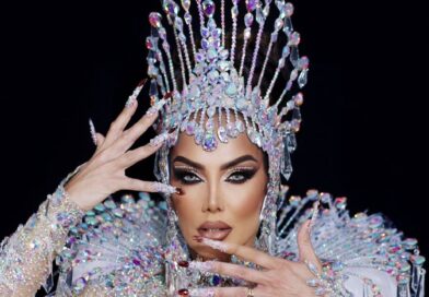 Camila Prins brilha com luxo e mais de 10kg de Pedraria no Esquenta da Série Ouro