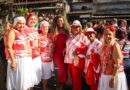 Fé e Samba: Musa da Estácio de Sá, Angel Vilas-Bôas, representa a escola em homenagem a Nossa Senhora de Nazaré