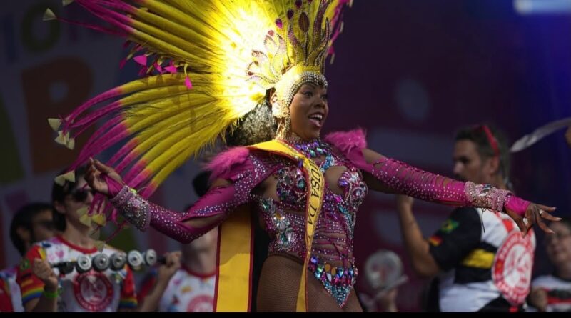 Do Rio de Janeiro para a Alemanha: Elaine Caetano conquista mais um título no carnaval europeu