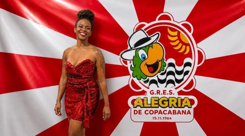 Vilma Soares estreia como musa da Alegria de Copacabana no Carnaval 2027